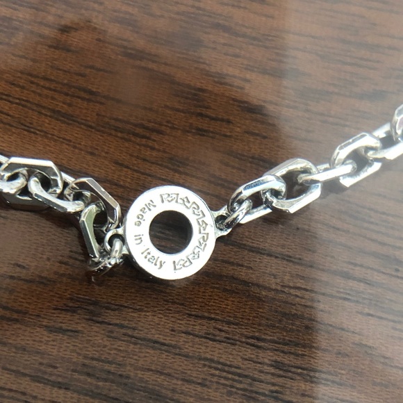 Rebecca Gioielli  designer made in Italy silver long chain - Picture 8 of 16